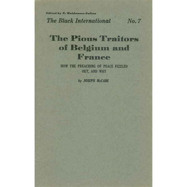 The Pious Traitors of Belgium and France